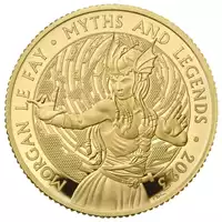 Mity i Legendy: Morgan Le Fay 1/4 uncji 2023 Proof - złota moneta