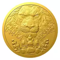 Niue Czech Lion 1/10 uncji 2023 - złota moneta