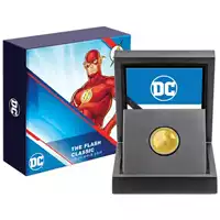 Niue DC Comics - The Flash 1/4 uncji 2022 Proof pudełko