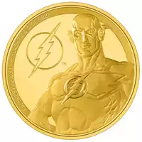 Niue: DC Comics - The Flash 1 uncja 2022 Proof - złota moneta