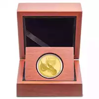 Niue Harry Potter Classic - Golden Snitch 1/4 uncji 2022 Proof złota moneta pudełko