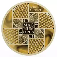 Niue Magnum Opus 1/10 uncji 2023 Prooflike - złota moneta