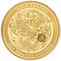 Niue: Phoenix 1/10 uncji 2024 Prooflike - złota moneta