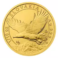 Niue: Slovakia Eagle 1/10 uncji 2023 - złota moneta