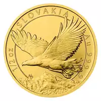 Niue: Slovakia Eagle 1/2 uncji 2023 - złota moneta