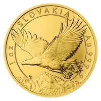 Niue: Slovakia Eagle 1 uncja 2023 - złota moneta