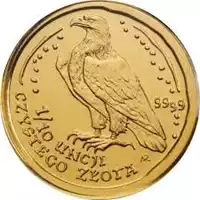 Orzeł Bielik 1/10 uncji - złota moneta