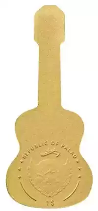 Palau Gitara 0,5 grama złota moneta awers