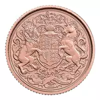 Pół Brytyjskiego Suwerena 2022 - Memoriał Królowej Elżbiety II - złota moneta