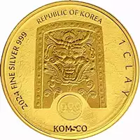 Republic of Korea: Chiwoo Cheonwang 1 uncja 2024 - złota moneta