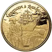 Rum Runner 1 uncja 2023 Proof - złota moneta