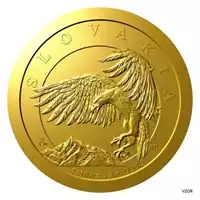 Słowacki Orzeł 1/10 uncji 2024 - złota moneta