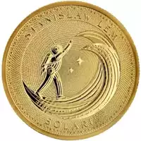 Stanisław Lem Solaris 1/10 uncji 2022 - złota moneta