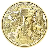 The Magic Of Gold: Złoto Chin 1/2 uncji 2024 Proof - złota moneta