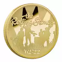 The Rolling Stones 2 uncje 2022 Proof - złota moneta
