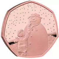 The Snowman 15,5 grama 2021 Proof - złota moneta