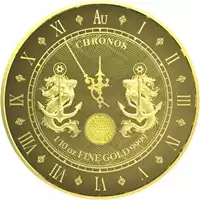 Tokelau Chronos 1/10 uncji 2021 Prooflike - złota moneta