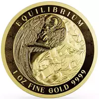Tokelau Equilibrium 1 uncja 2024 Prooflike - złota moneta