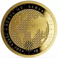 Tokelau: Terra 1/10 uncji 2024 Prooflike - złota moneta