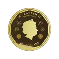 Tokelau Vivat Humanitas 1 uncja 2022 - złota moneta