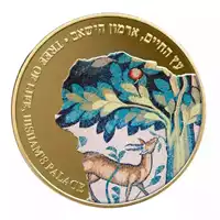 Tree of Life kolorowany 1 uncja 2013 - złota moneta