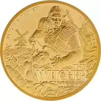 Wiedźmin: Ostatnie Życzenie 1/10 uncji 2021 - złota moneta