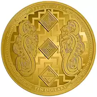 Zestaw 2 monet Tane Mahuta 2 x 1-2 uncji 2022 Proof awers