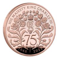 Zestaw Commemorative Coin 2023 - 75 urodziny Króla Karola