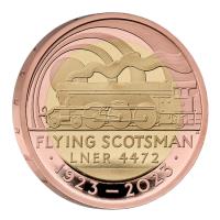 Zestaw Commemorative Coin 2023 - Latający Szkot rewers