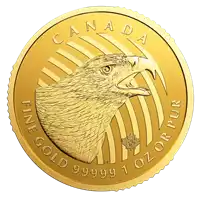 Zew Natury: Orzeł 1 uncja 2018 - złota moneta