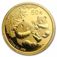 Chińska Panda 1/10 uncji 2006 - złota moneta