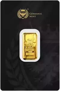 Złota sztabka 1 uncja Germania Mint