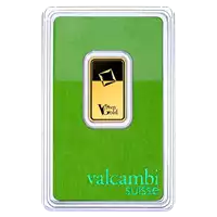Złota sztabka 10 gramów Valcambi Green Gold