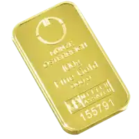 Złota sztabka 100 gramów Münze Österreich
