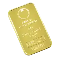 Złota sztabka 20 gramów Münze Österreich awers