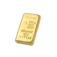 Złota sztabka 250 gramów Metalor
