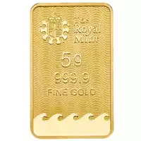 Złota sztabka 5 gramów Britannia Royal Mint