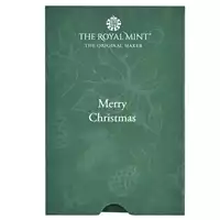Złota sztabka 5 gramów Royal Mint Merry Christmas