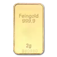 Złota sztabka 2 gramy różni producenci