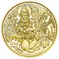 Złoto Indii 1/2 uncji 2023 złota moneta awers