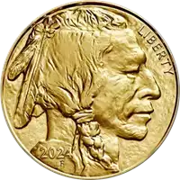 Amerykański Bizon 1 uncja 2024 - złota moneta