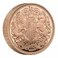 Złoty Brytyjski Suweren 2022 Memoriał Królowej Elżbiety II Proof Piedfort - złota moneta