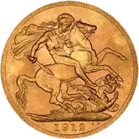 Złoty Brytyjski Suweren - złota moneta