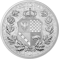 Allegories: Galia & Germania 5 uncji 2023 - srebrna moneta