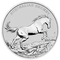 Australian Brumby 1 uncja 2021 - srebrna moneta