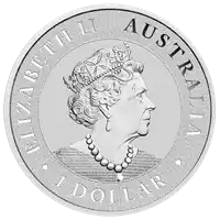 Australijski Kangur 1 uncja 2021 - srebrna moneta
