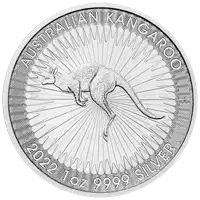 Australijski Kangur zestaw 500 x 1 uncja 2022 - srebrna moneta