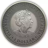 Australijski Kangur 1 uncja 2023 Antique - srebrna moneta