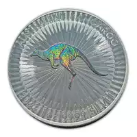 Australijski Kangur 1 uncja 2022 Hologram - srebrna moneta