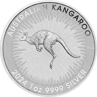 Australijski Kangur zestaw 100 x 1 uncja - srebrna moneta